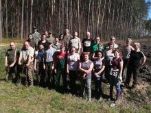 Posadziliśmy las upamiętniając 100 rocznicę odzyskania przez Polskę niepodległości